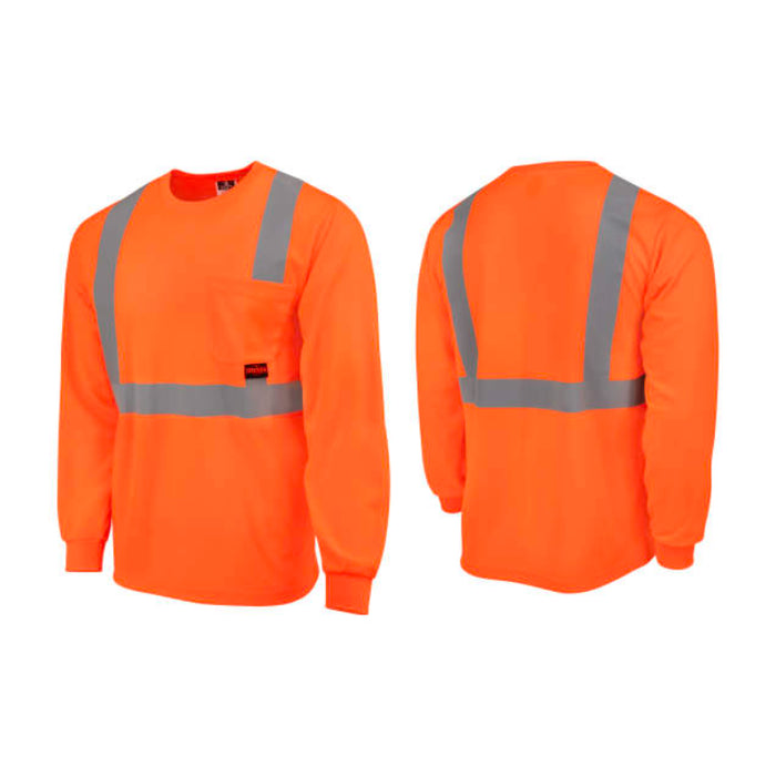 Radians Mesh Long Sleeve T-Shirt ANSI Class 2 Type R- ST21-2