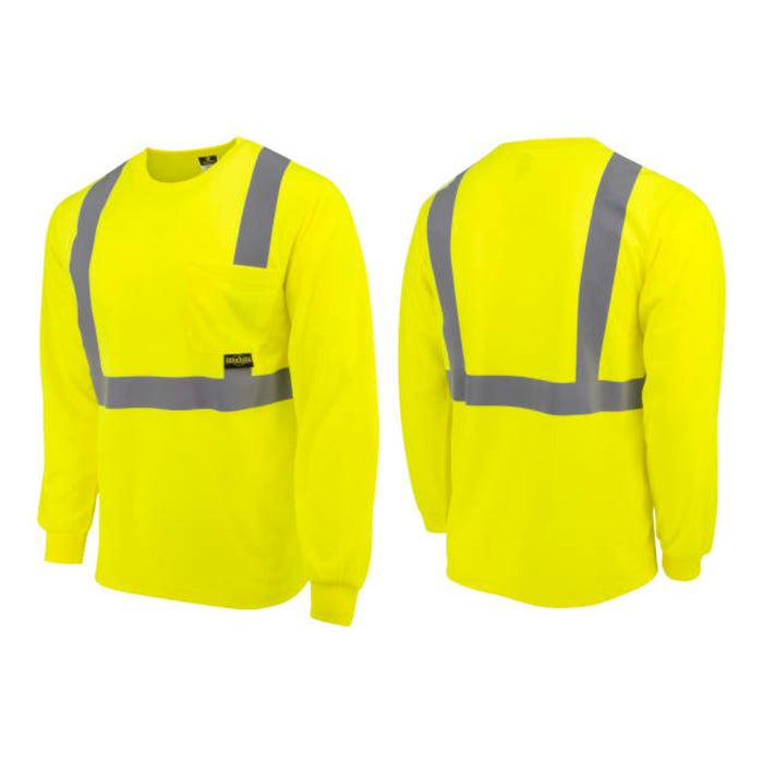 Radians Mesh Long Sleeve T-Shirt ANSI Class 2 Type R- ST21-2
