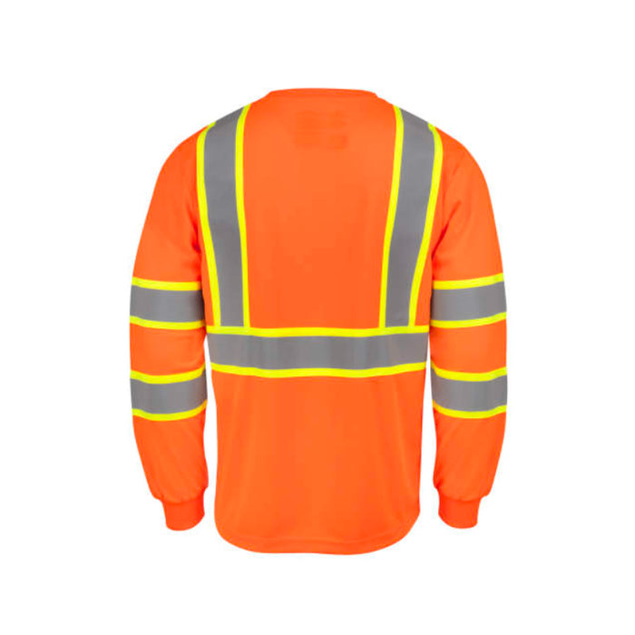 Radians Mesh Long Sleeve T-Shirt with Contrast Trim ANSI Class 3 Type R - ST41-3