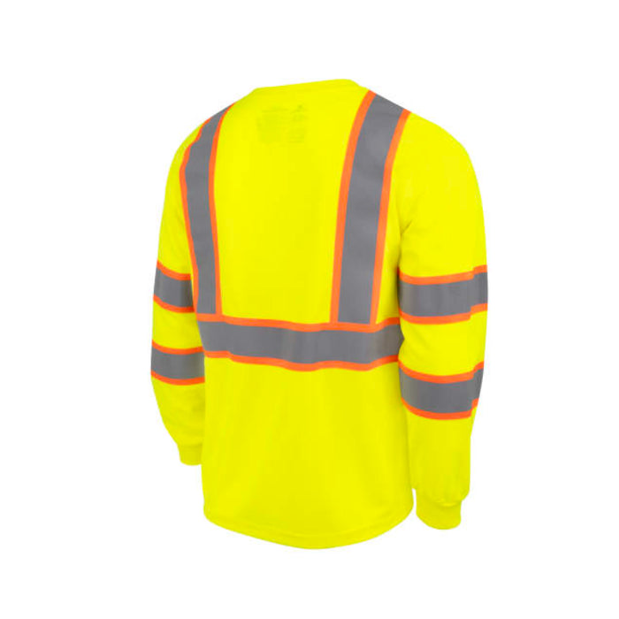 Radians Mesh Long Sleeve T-Shirt with Contrast Trim ANSI Class 3 Type R - ST41-3