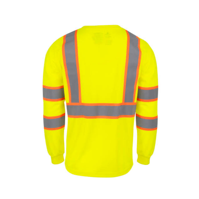 Radians Mesh Long Sleeve T-Shirt with Contrast Trim ANSI Class 3 Type R - ST41-3
