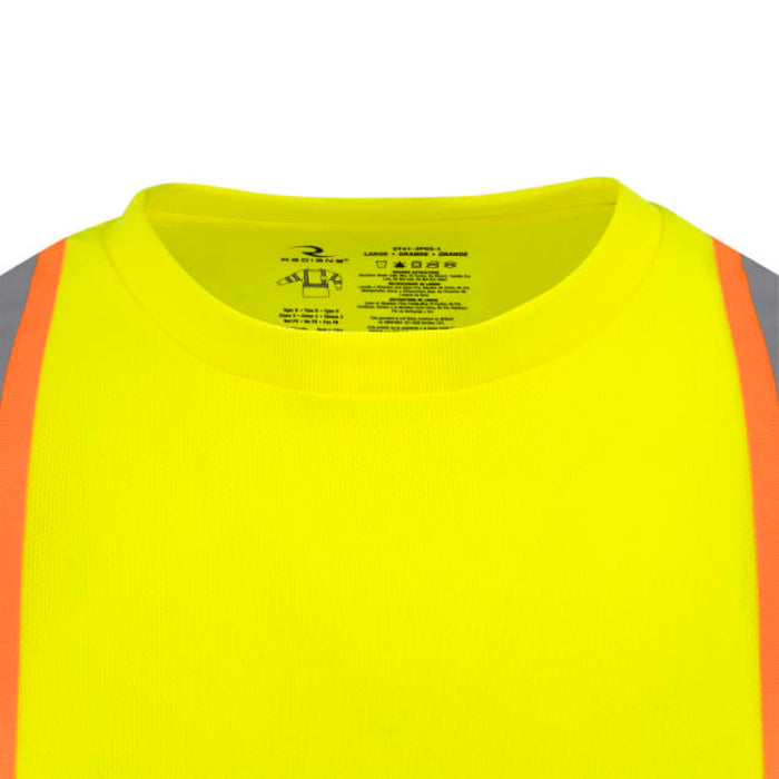 Radians Mesh Long Sleeve T-Shirt with Contrast Trim ANSI Class 3 Type R - ST41-3