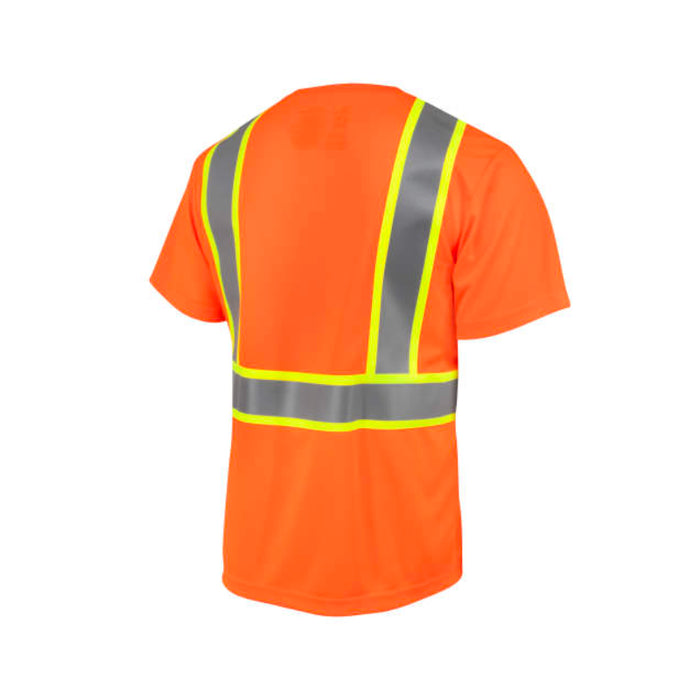 Radians Mesh Short Sleeve T-Shirt with Contrast Trim ANSI Class 2 Type R - ST41-2