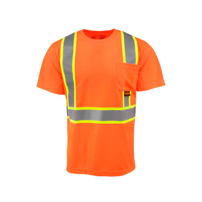Radians Mesh Short Sleeve T-Shirt with Contrast Trim ANSI Class 2 Type R - ST41-2