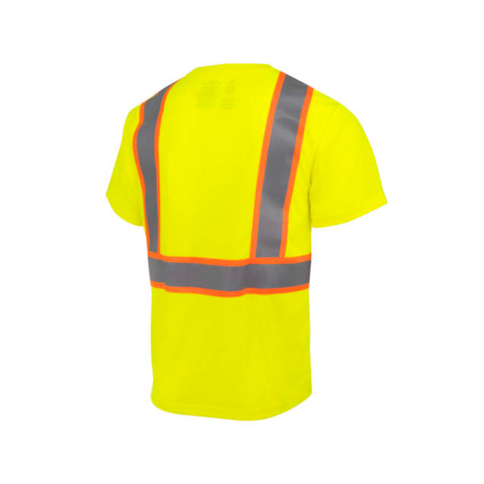 Radians Mesh Short Sleeve T-Shirt with Contrast Trim ANSI Class 2 Type R - ST41-2