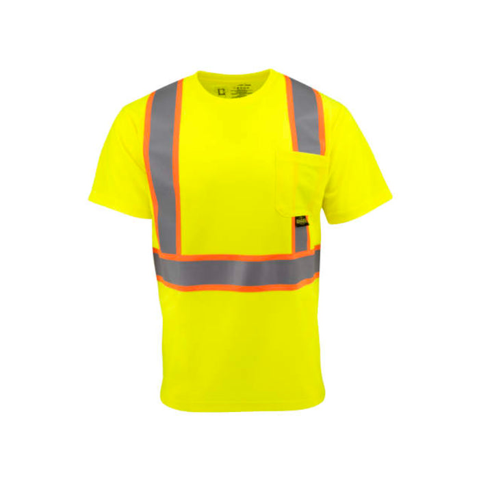 Radians Mesh Short Sleeve T-Shirt with Contrast Trim ANSI Class 2 Type R - ST41-2