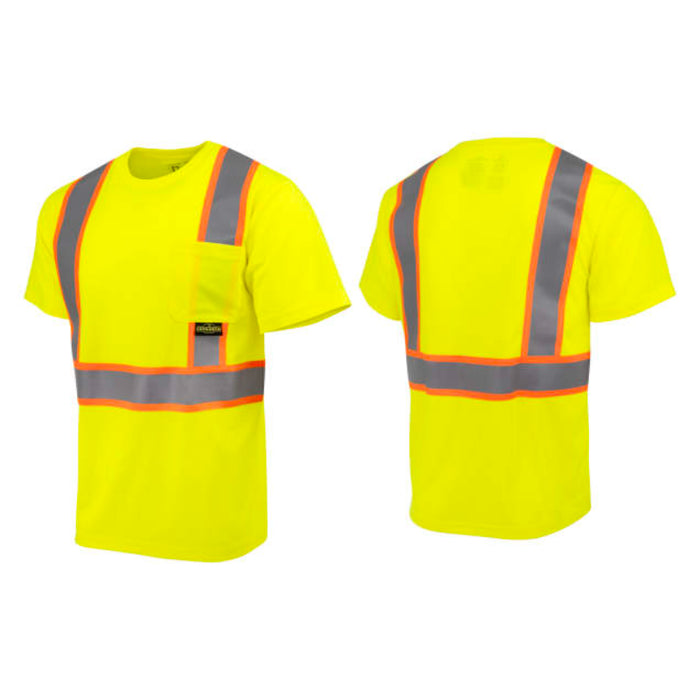 Radians Mesh Short Sleeve T-Shirt with Contrast Trim ANSI Class 2 Type R - ST41-2