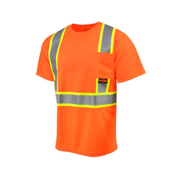Radians Mesh Short Sleeve T-Shirt with Contrast Trim ANSI Class 2 Type R - ST41-2