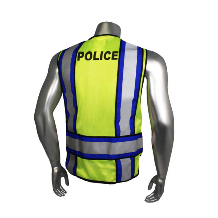 Radians Radwear USA EMS High Visibility Safety Vest ANSI Class 2 Type P - LHV-207-4C - Style Police