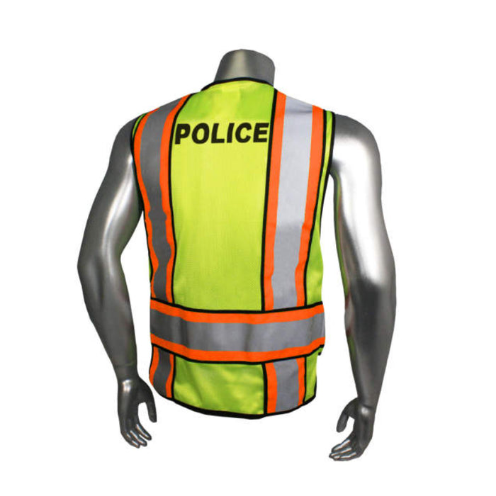 Radians Radwear USA EMS High Visibility Safety Vest ANSI Class 2 Type P - LHV-207-4C - Style Police