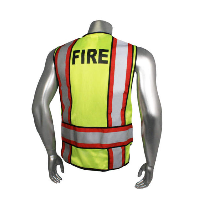 Radians Radwear USA EMS High Visibility Safety Vest ANSI Class 2 Type P - LHV-207-4C - Style Fire