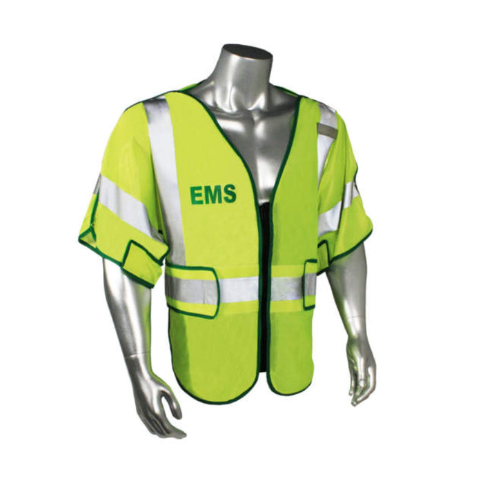 Radians Radwear USA EMS  High Visibility Safety Vest ANSI Class 3 Type P - LHV-PS3-DSZR - Style EMS