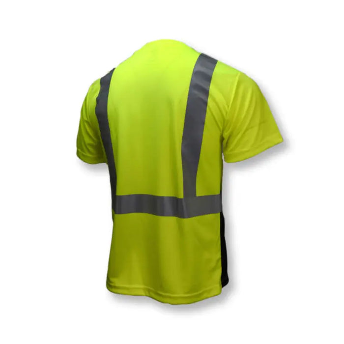 Radians Short Sleeve Black Bottom T-Shirt - ANSI Class 2 Type R - ST11B