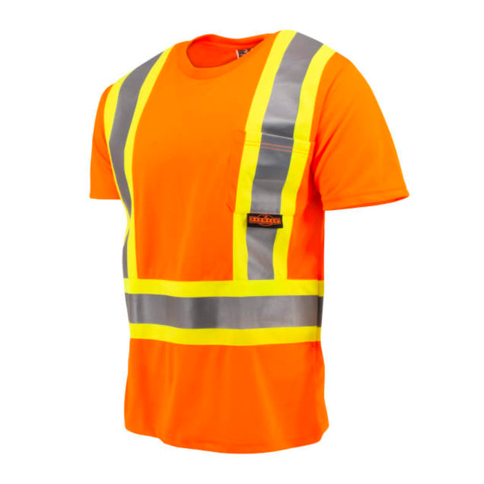 Radians Short Sleeve Safety T-Shirt X-Back ANSI Class 2 Type R - ST11X