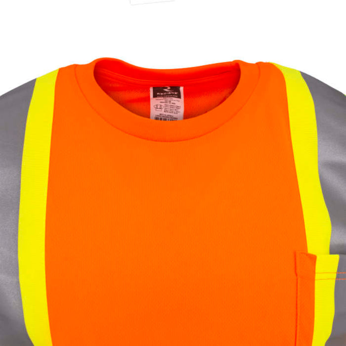 Radians Short Sleeve Safety T-Shirt X-Back ANSI Class 2 Type R - ST11X