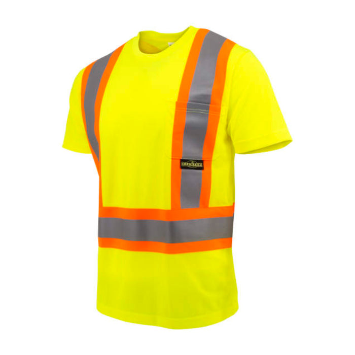 Radians Short Sleeve Safety T-Shirt X-Back ANSI Class 2 Type R - ST11X