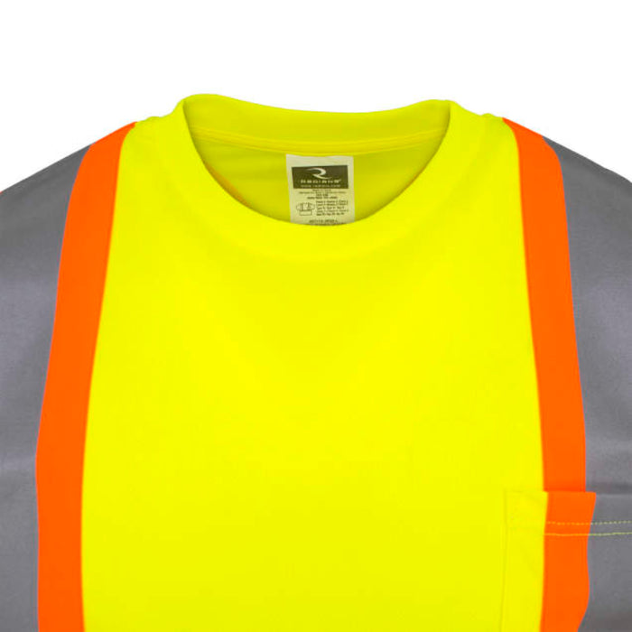 Radians Short Sleeve Safety T-Shirt X-Back ANSI Class 2 Type R - ST11X