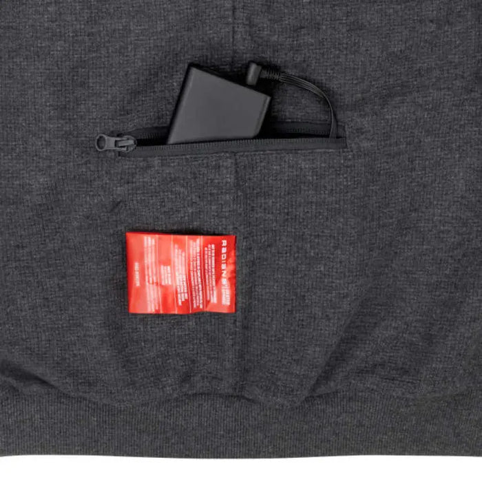 Radians Women's Heated Workwear Hoodie - Durable - Gray - RHG-H301