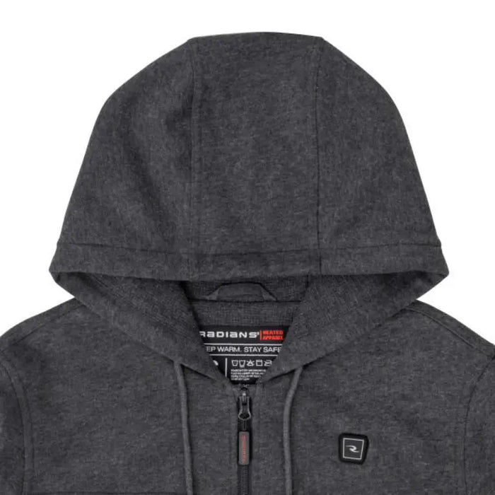Radians Women's Heated Workwear Hoodie - Durable - Gray - RHG-H301