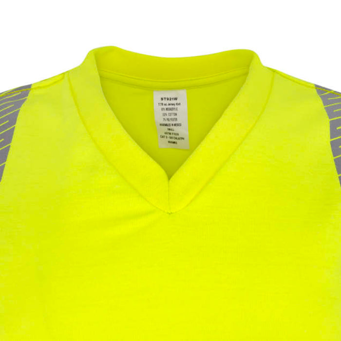 Radians Women's Hi Vis  Long Sleeve FR T-shirt with ANSI Class 3 Type R CAT 2-  ST921W