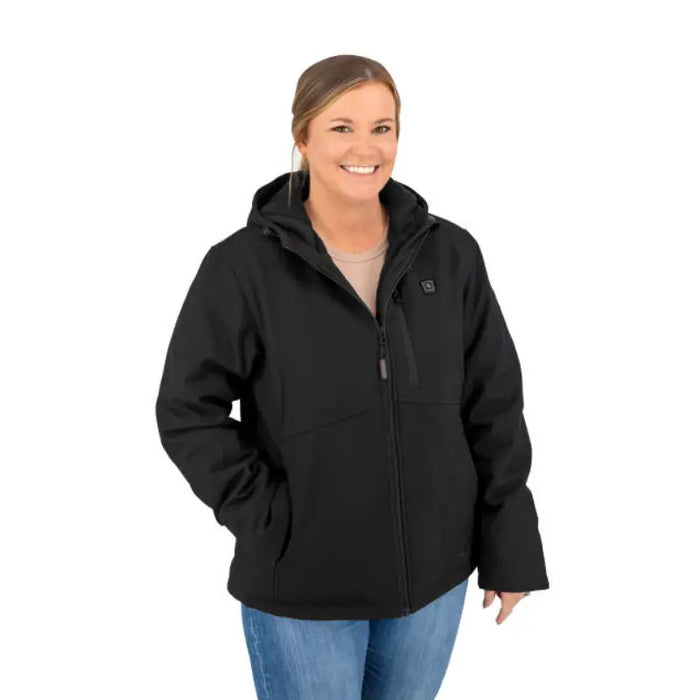 Radians Women's Softshell Heated Work Jacket - Black - RHG-J101