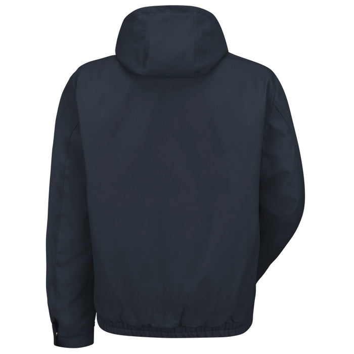 Red Kap® Blended Duck Zip-Front Hooded Work Jacket - JD20