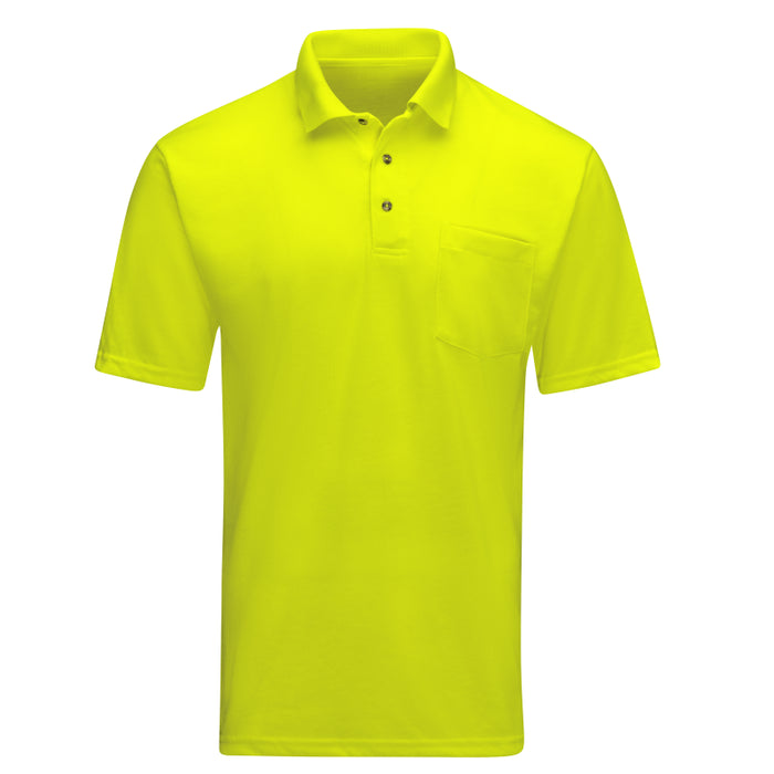 Red Kap® Enhanced Visibility Performance Core Polo - Yellow Lime - SK01