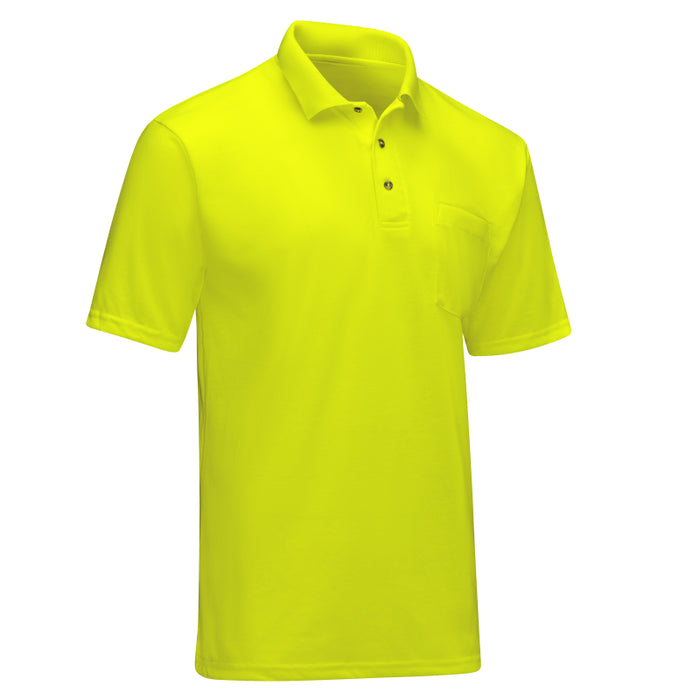 Red Kap® Enhanced Visibility Performance Core Polo - Yellow Lime - SK01