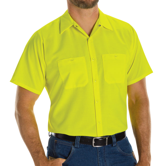 Red Kap® Enhanced Visibility Ripstop Work Shirt - SY24-EHV