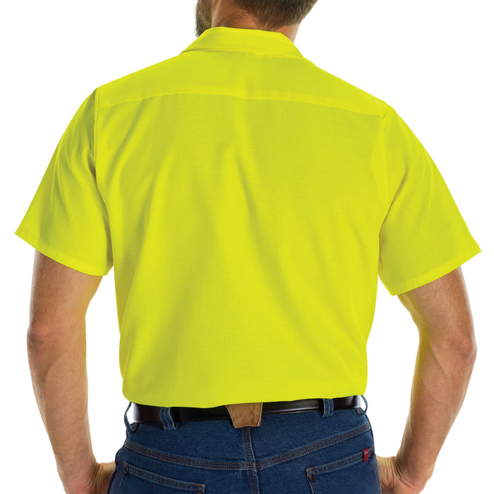 Red Kap® Enhanced Visibility Ripstop Work Shirt - SY24-EHV