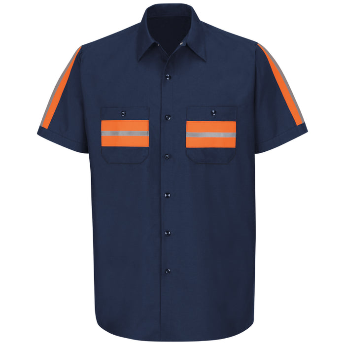 Red Kap® Enhanced Visibility Short Sleeve Shirt - SP24-WM