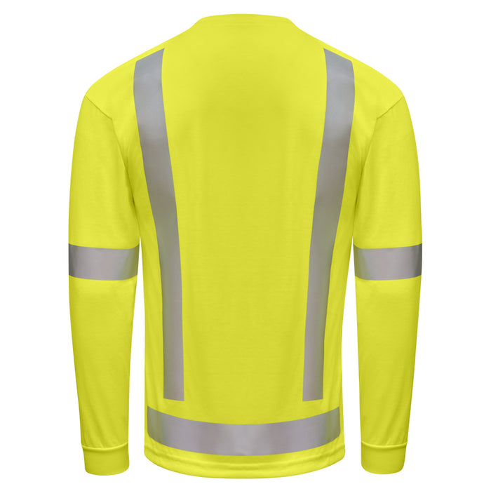 Red Kap® Hi-Visibility Long Sleeve Performance Core Tee - SK19