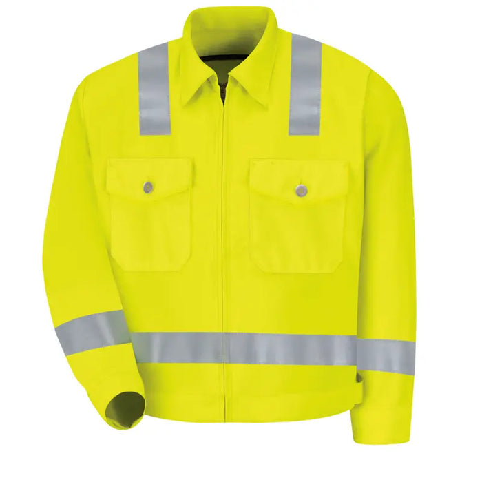 Red Kap® High Visibility Jacket - ANSI Class 2 Type R - JY32