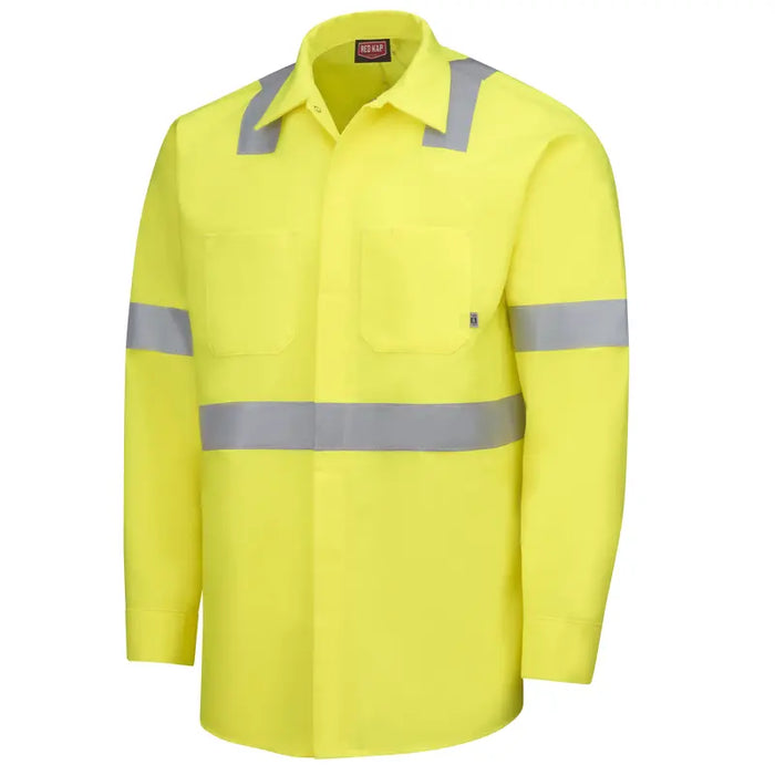 Red Kap® High Visibility Ripstop Shirt - ANSI Class 2 Type R - SX14