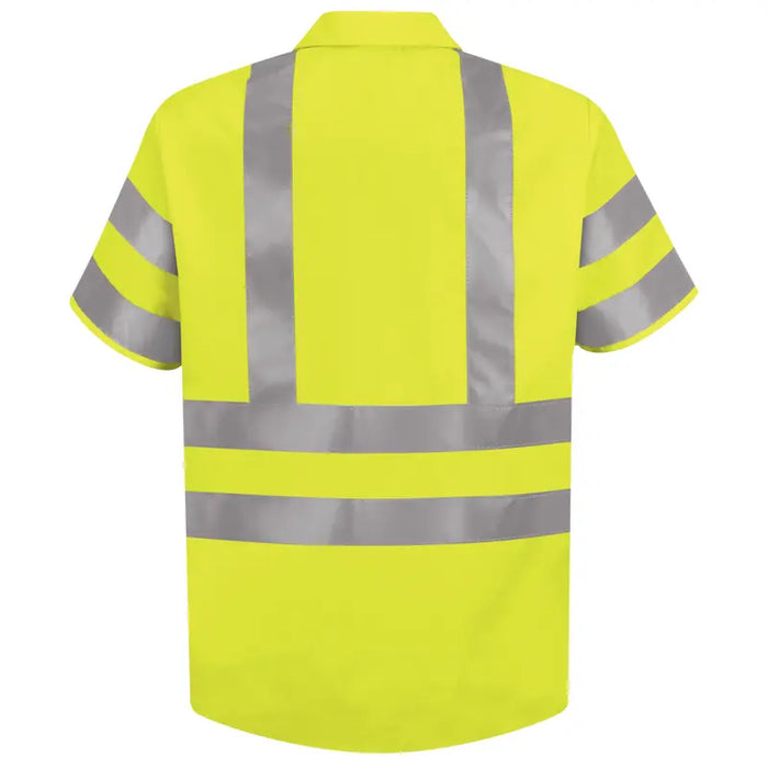 Red Kap® High Visibility Short Sleeve Shirt - ANSI Class 3 Type R - SS24