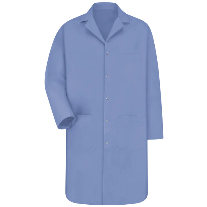 Red Kap® Lined collar with Lapel and Gripper-Close Front Lab coat - KP18