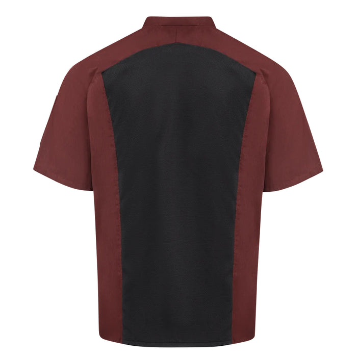 Red Kap® Men's Airflow Raglan Chef Coat with OilBlok - 052M