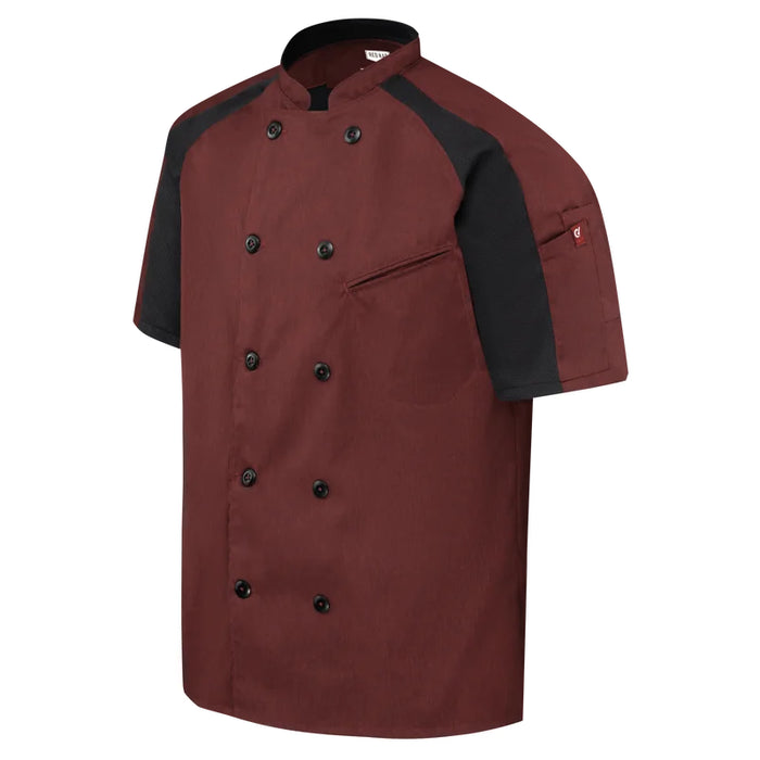 Red Kap® Men's Airflow Raglan Chef Coat with OilBlok - 052M