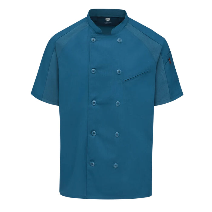 Red Kap® Men's Airflow Raglan Chef Coat with OilBlok - 052M