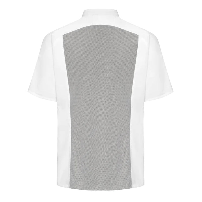 Red Kap® Men's Airflow Raglan Chef Coat with OilBlok - 052M