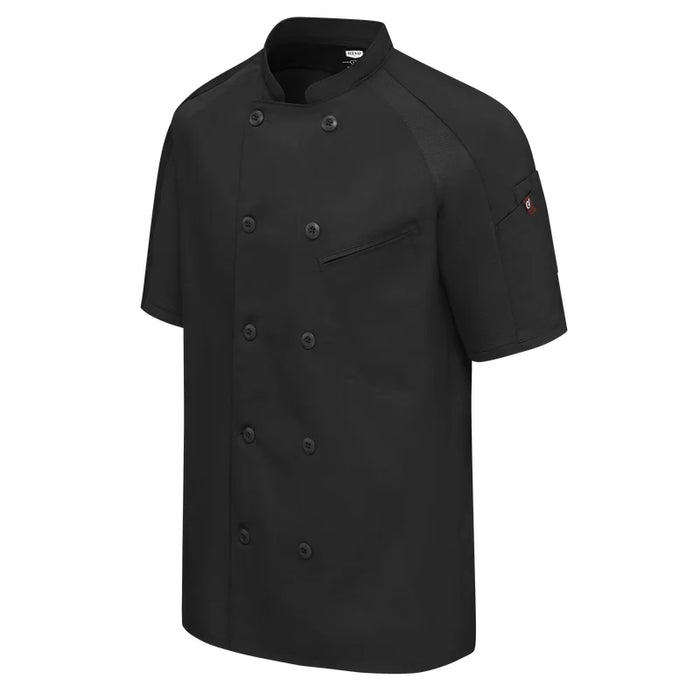 Red Kap® Men's Airflow Raglan Chef Coat with OilBlok - 052M