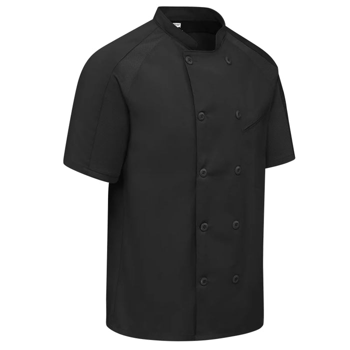 Red Kap® Men's Airflow Raglan Chef Coat with OilBlok - 052M