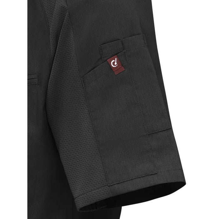 Red Kap® Men's Airflow Raglan Chef Coat with OilBlok - 052M