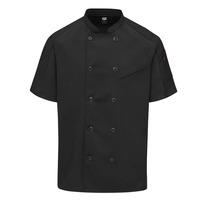 Red Kap® Men's Airflow Raglan Chef Coat with OilBlok - 052M