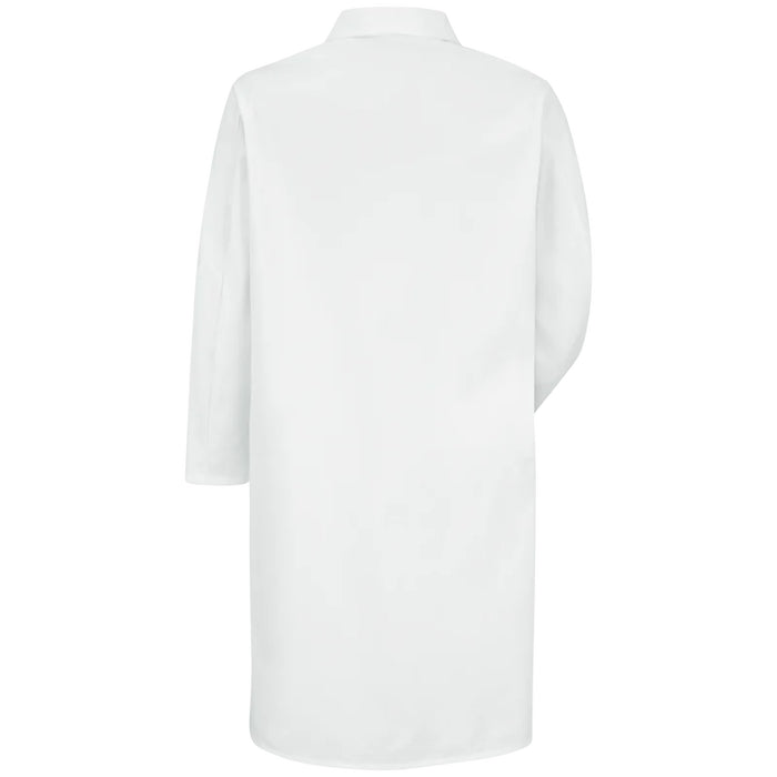 Red Kap® Men's Buttonless Butcher Frock with Exterior Pockets - White - 4016WH