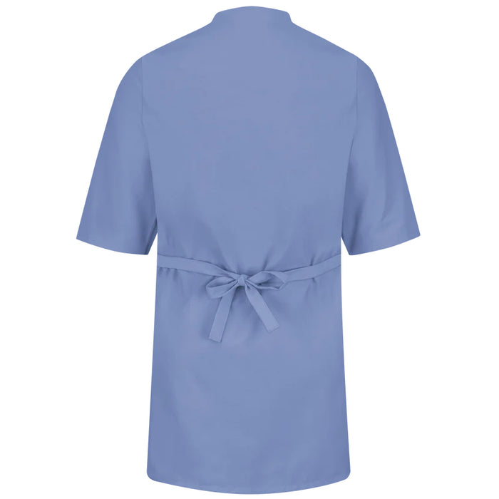 Red Kap® Men's Collarless Butcher Wrap with Three-Quarter Sleeves - WP10