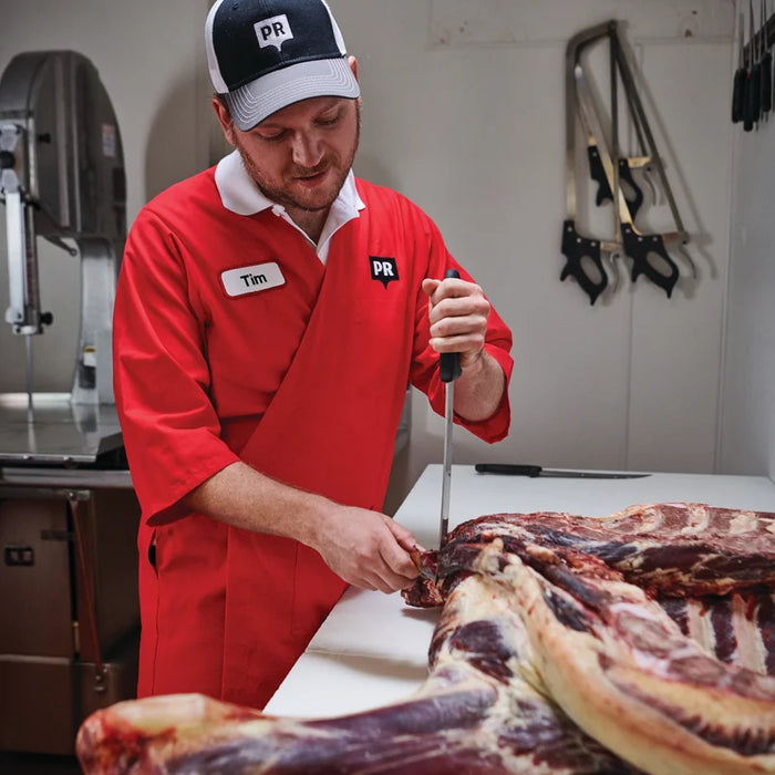 Red Kap® Men's Collarless Butcher Wrap with Three-Quarter Sleeves - WP10
