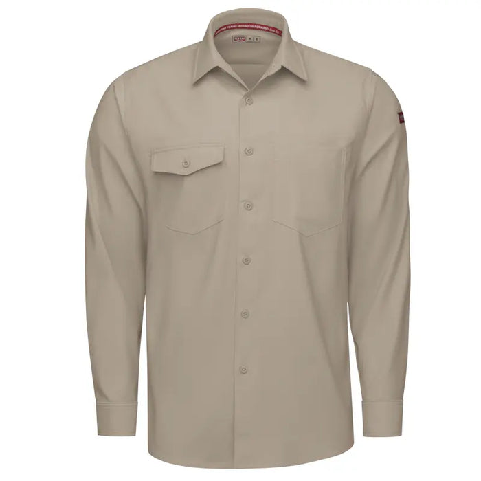 Red Kap® Men's Cooling Long Sleeve Work Shirt - TSM4