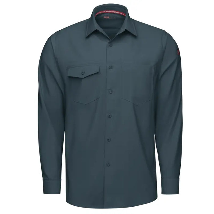 Red Kap® Men's Cooling Long Sleeve Work Shirt - TSM4