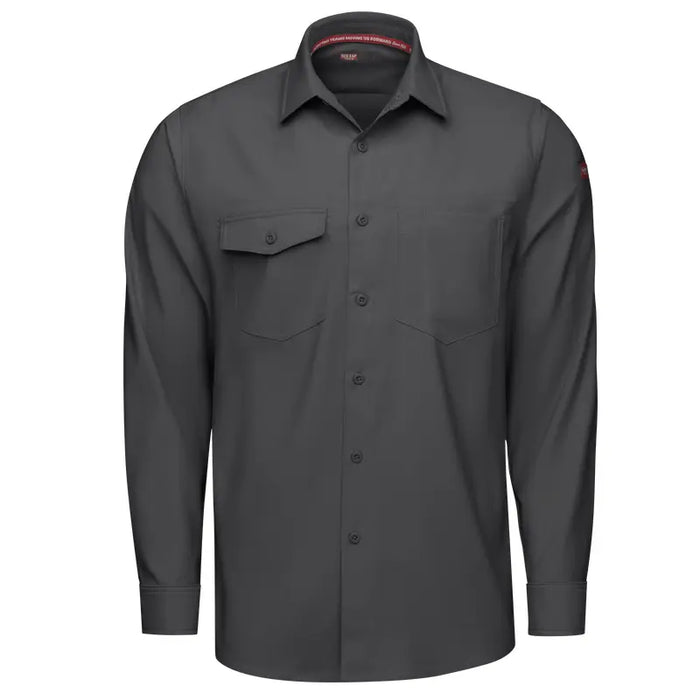 Red Kap® Men's Cooling Long Sleeve Work Shirt - TSM4